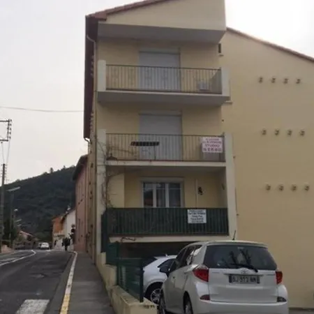 Ensoleille Avec Balcon, Parking Et Wifi - Proche Du Centre D'amelie-les-bains-palalda - Fr-1-703-6