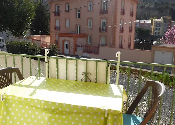 Ensoleille Avec Balcon, Parking Et Wifi - Proche Du Centre D'amelie-les-bains-palalda - Fr-1-703-6 Apartman